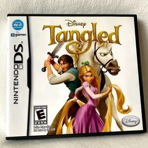 Nintendo DS Disney Tangled Video Game Complete with Manual & Case